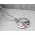 Pendentif en cristal arc-en-ciel pour les amoureux des gais